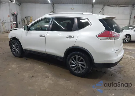 2016 Nissan Rogue Sl z USA, uszkodzony, nr VIN KNMAT2MVXGP710019